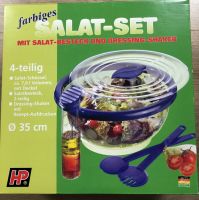 Salat-Set 4teilig Salatschüssel 35 cm, Besteck, Dressing-Shaker Hessen - Weiterstadt Vorschau