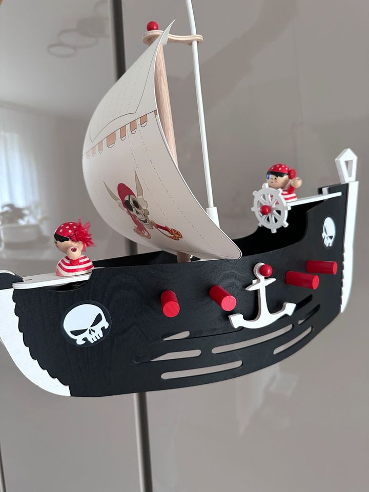 Lampe Pendelleuchte Kinder Hängeleuchte Piratenschiff Elobra in Wölfersheim