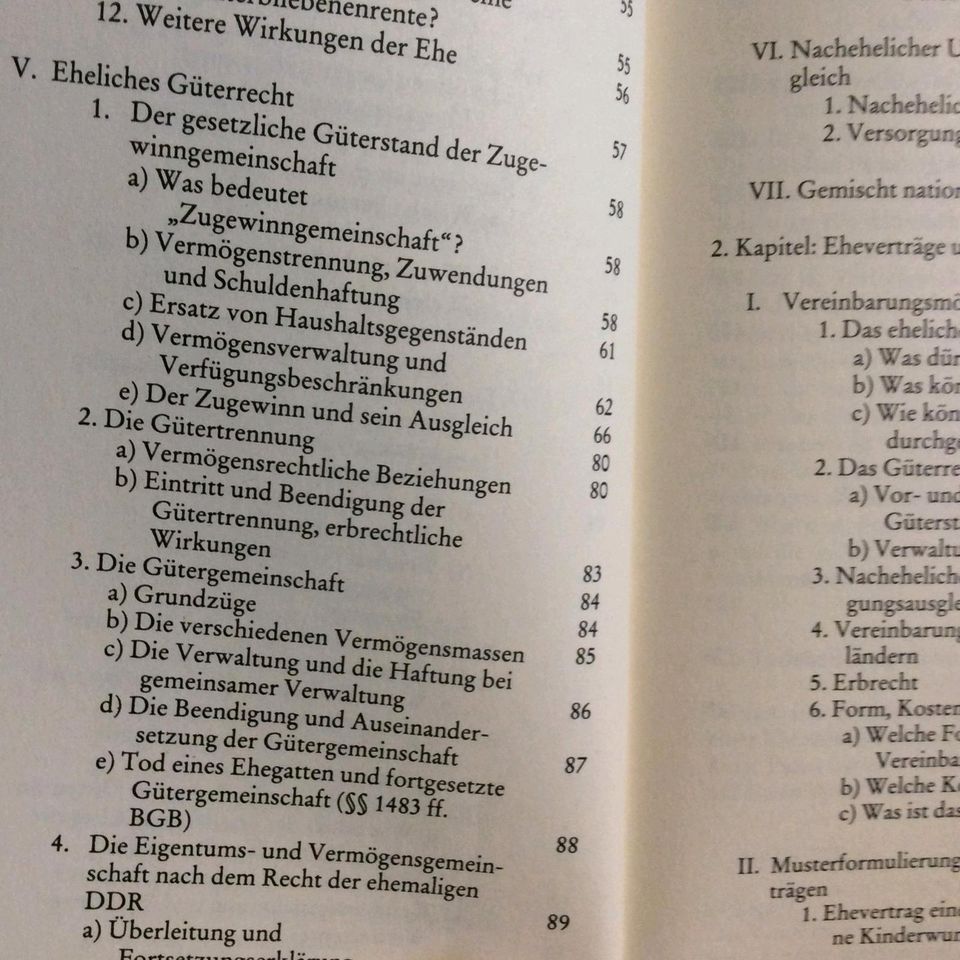 Ehe Recht, wichtige Rechtsfragen, Ehevertrag Grziwotz Ratgeber in Berlin