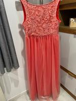 langes festliches Kleid Abendkleid Glitzer apricot Gr. XXL Niedersachsen - Jever Vorschau