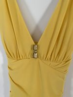 Edles Kleid in gelb mit passendem Schal und eingearbeitetem BH 36 Hessen - Rödermark Vorschau
