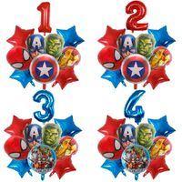 NEU Avengers Superhelden Set Folienballon Geburtstag Deko Zahlen Niedersachsen - Scheden Vorschau