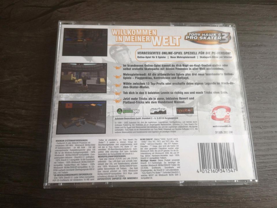 PC CD Rom Spiel Tony Hawk's Pro Skater 3 in Ostseebad Binz