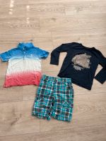 2x Shirt und 1x Shorts Größe 104/110 Sachsen-Anhalt - Magdeburg Vorschau