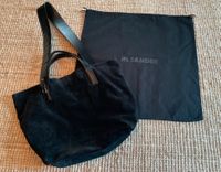 Original Jil Sander Tasche in Velourleder, schwarz Hessen - Wiesbaden Vorschau