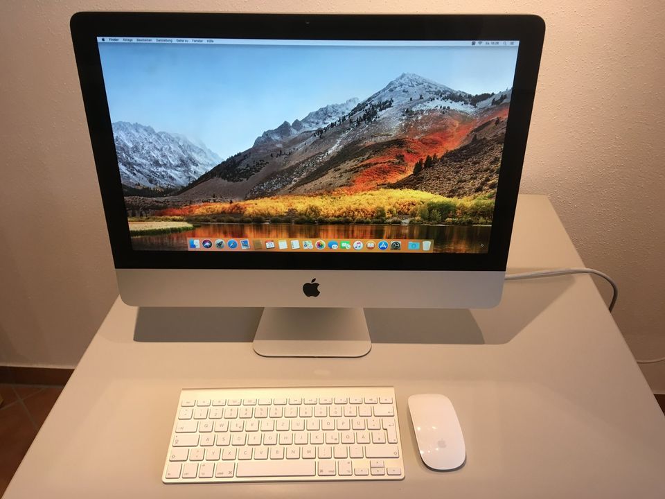 iMac 21,5 Zoll, mit macOS & Windows 10 500GB 240GB SSD 16 GB RAM in Hohenkammer