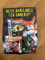 Gameboy Flyer Titus Fox Prehistorik Man Monster Max Nintendo n64 Hessen - Hanau Vorschau