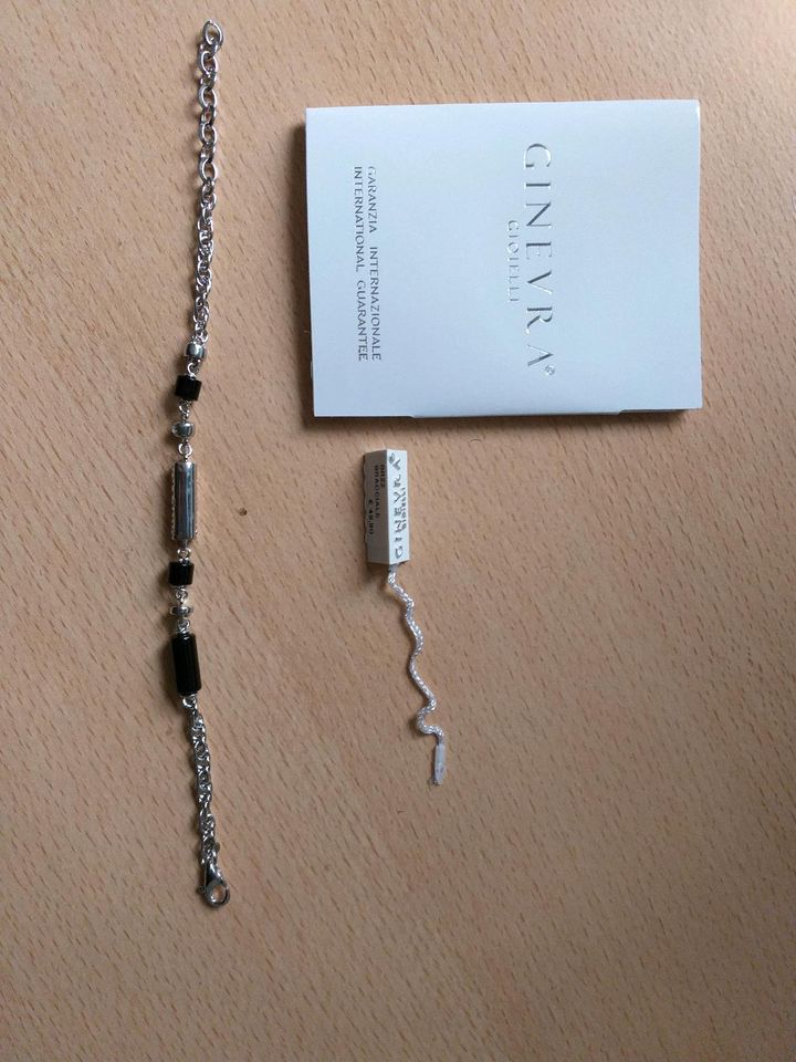 Armband Ginevra silber-schwarz *neu* in Halbendorf