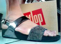 Fitflop Sandale-Gr 43- Glitzer-neu-ungetragen Hannover - Misburg-Anderten Vorschau