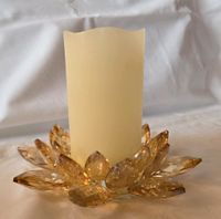 Kristallhalter Lotusblüte mit LED-Kerze Hessen - Darmstadt Vorschau