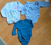 Langarm Wickelbody h&M blau weiß 56 Body Nordrhein-Westfalen - Minden Vorschau