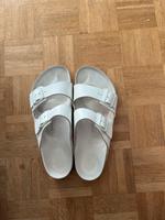 Birkenstock Arizona Naturleder Weiss Gr. 44 Hamburg - Wandsbek Vorschau