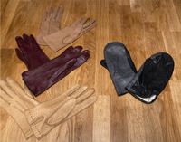 Echtleder Leder Handschuhe Gr. S Fingerhandschuhe Fäustlinge Sachsen - Riesa Vorschau