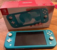 Nintendo Switch lite in Türkis mit Ladekabel OVP und Hülle Bayern - Litzendorf Vorschau