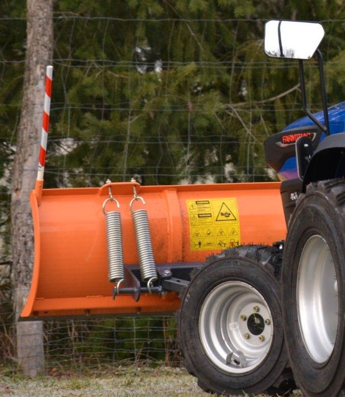 Schnee-Schiebeschild Hydraulisch Frontanbau Dreipunkt Traktor in Rückersdorf