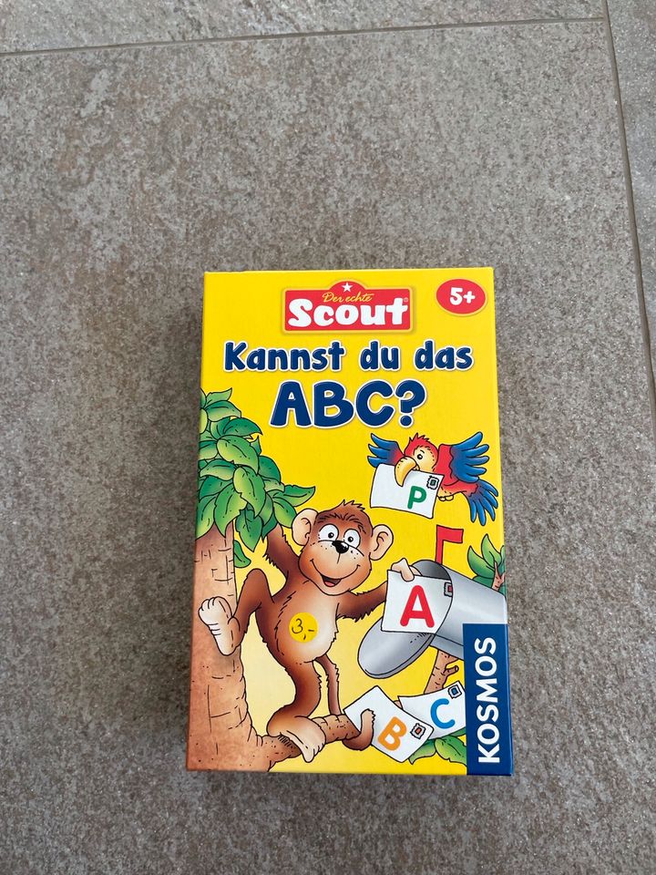 ☀️ KOSMOS * Scout Wissensspiel „Kannst du das ABC?“ - Neuwertig! in Sauerlach