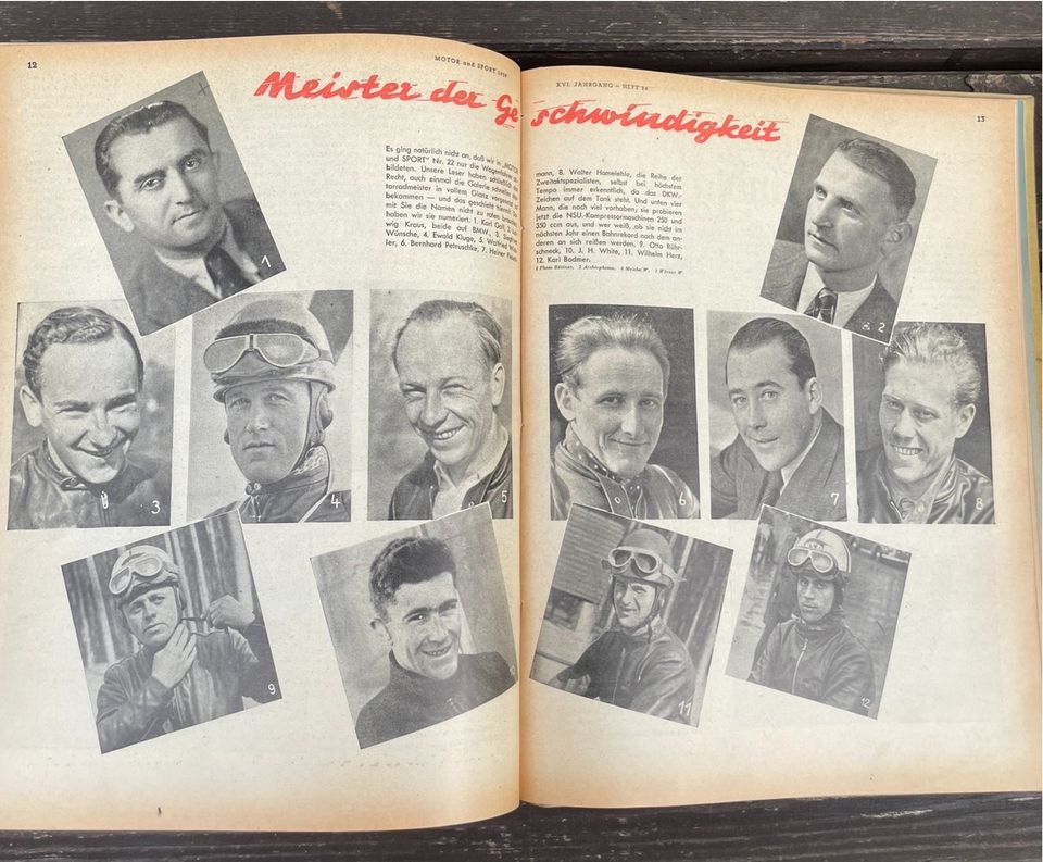 Motor und Sport 1939 • 53 Hefte • Gebundene Ausgabe • in Zirndorf