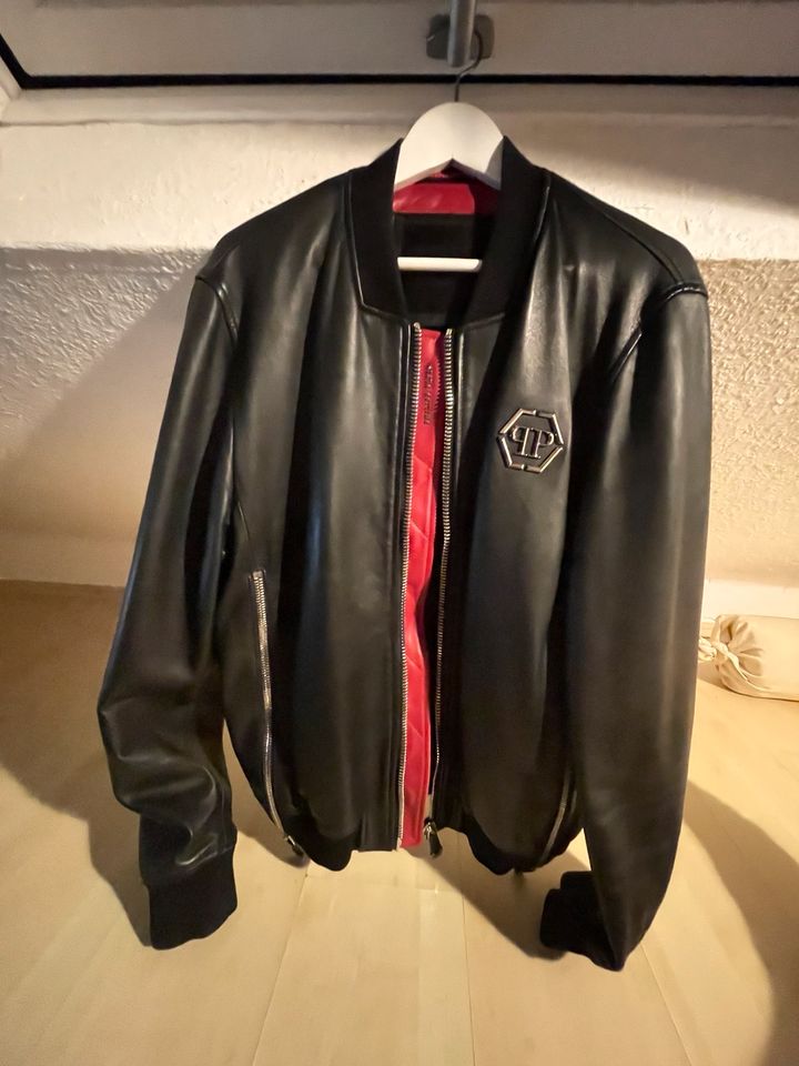 Original Philipp Plein Lederjacke in Mannheim