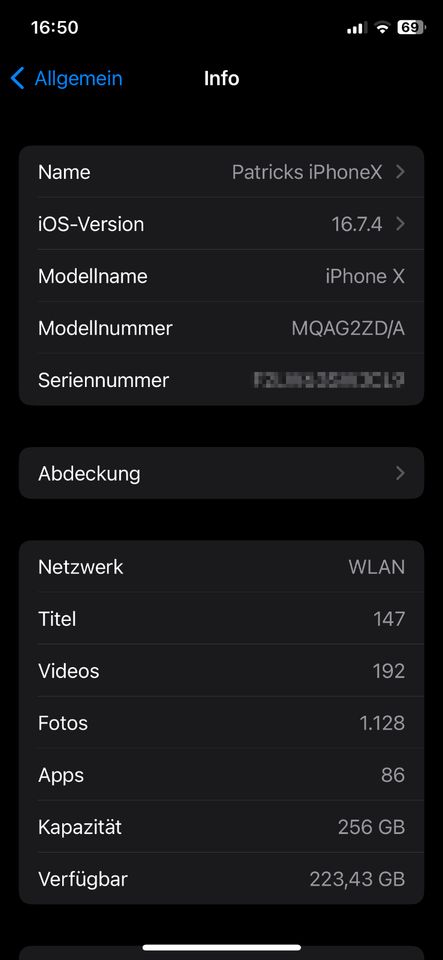 iPhone X 10 256GB Weiss-Silber mit viel Zubehör Wie NEU in Schwäbisch Gmünd