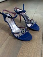 Catwalk lila rosa High-Heels classy glitzer Abendgaderobe 39 Düsseldorf - Mörsenbroich Vorschau