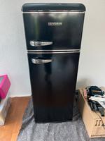 Kühlschrank retro Severin schwarz (mit Gefrierfach) Bayern - Augsburg Vorschau
