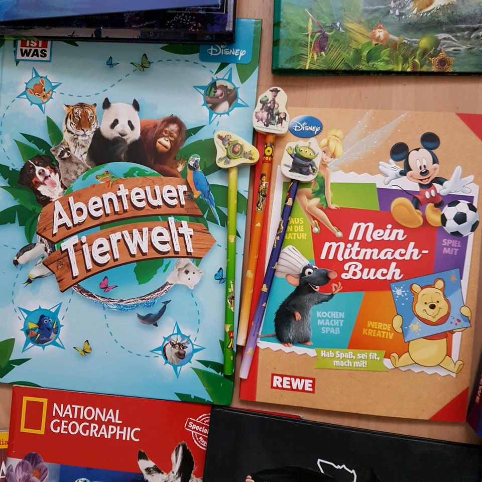 Rewe Disney Sticker + Sammelfiguren + Sammelalben u. a. in Leipzig