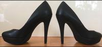 Mega High Heels WIE NEU Gr. 38 next Pumps Leder ? Plateau Sohle Hessen - Ahnatal Vorschau