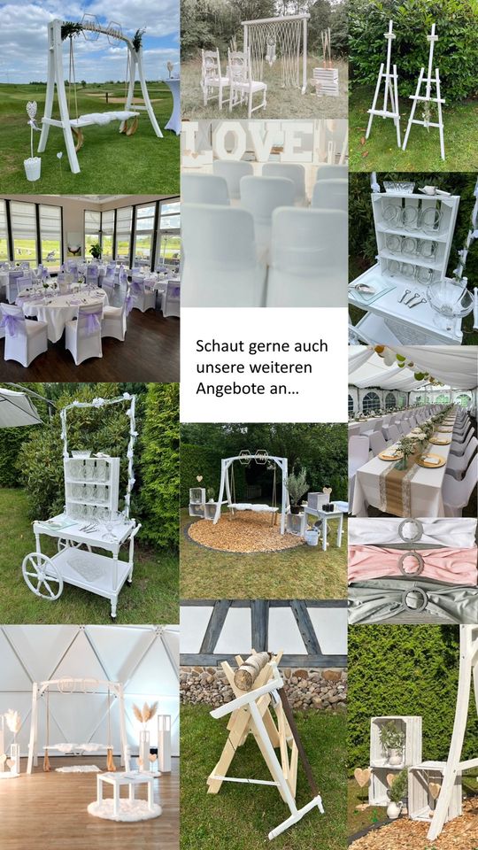 Hochzeitsdeko, Deko, Kisten, Holzkisten, Hochzeit in Garbsen