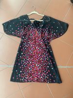 Denny Rose Kleid Kimono schwarz Herz Muster M Italy Frankfurt am Main - Sachsenhausen Vorschau