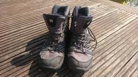 Salomon Trekkingschuhe/Stiefeletten Gr 42 Schleswig-Holstein - Gettorf Vorschau