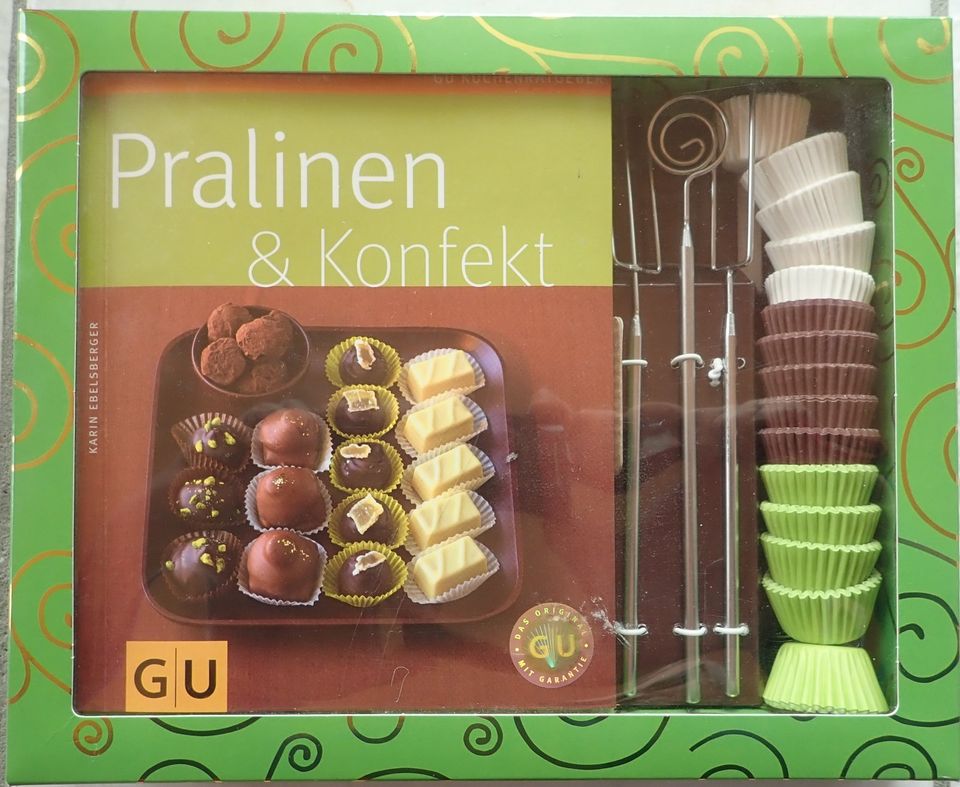 GU Pralinen und Konfekt Geschenkset mit Anleitung, Neu und OVP in Neukirch