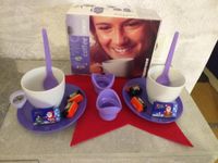 Tupperware Moments Coffee Set 2 Tassen Porzellan & 2 Untertassen Saarland - Homburg Vorschau