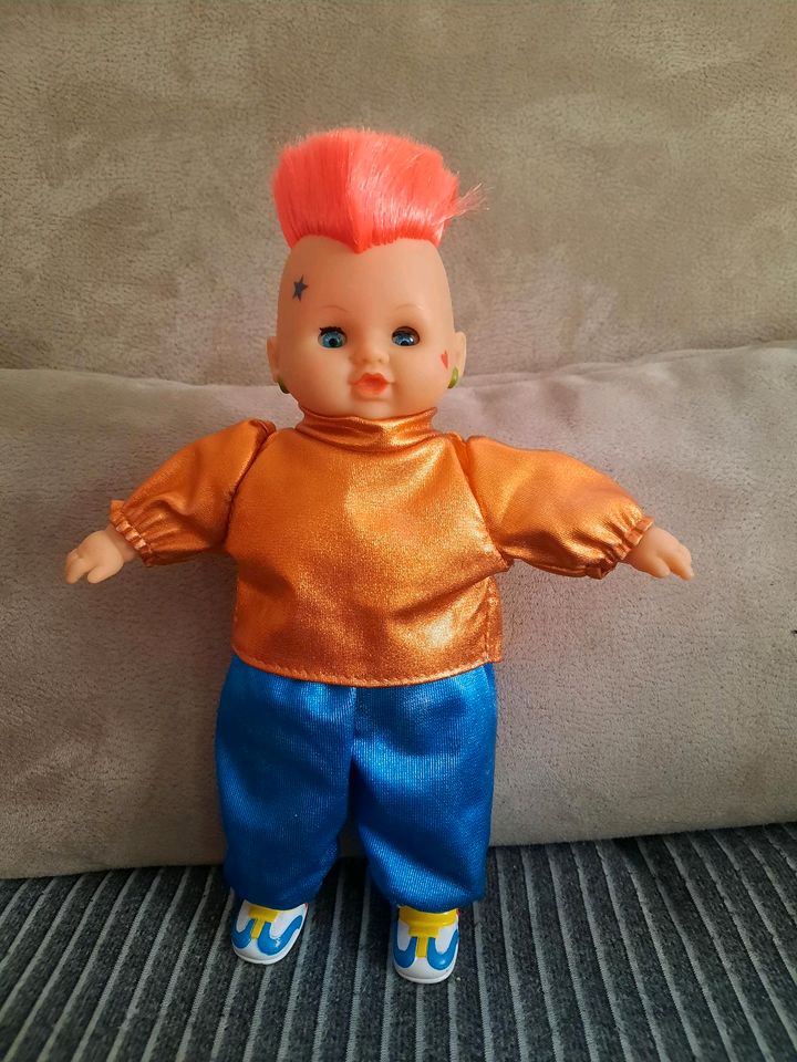 Vintage Punker Baby 22 cm, 80er/90er, selten in Bredstedt