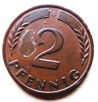 Sehr seltene 2Pfennig Münze-1968 G–Nicht Magnetisch Nordrhein-Westfalen - Neukirchen-Vluyn Vorschau