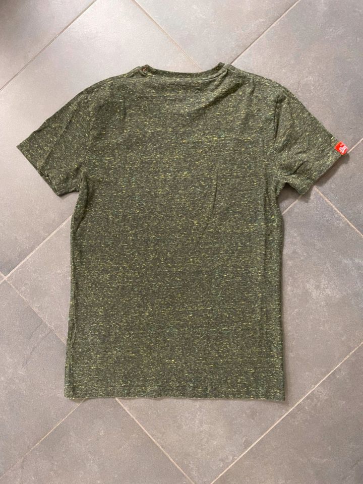 Superdry, T-Shirt, Größe S, grün-meliert in Friedrichshafen