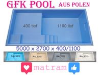 ☼ 5 x 2,7 Planschbecken / Pool aus Polen -  GFK Schwimmbecken ☼ Brandenburg - Frankfurt (Oder) Vorschau