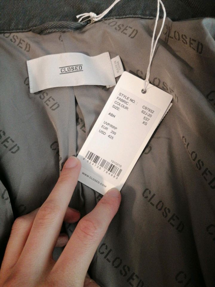 Utility Jacke von CLOSED, XS — neu! NP 299 Euro in Hamburg