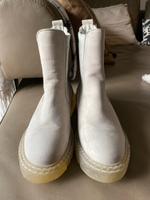 Tamaris Boots beige Gr. 39 echtes Leder Mecklenburg-Vorpommern - Altefähr Vorschau