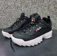 Stylische Fila Schuhe Gr 40 (fällt aus wie 39) schwarz weiss Hessen - Münchhausen Vorschau