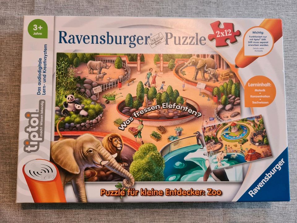 Ravensburger Tip toi Puzzle Paw patrol und Zoo in Calden