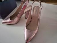 Elegante metallic rosa Pumps Bayern - Hersbruck Vorschau