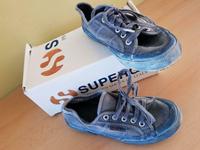 SSV * Superga Leinen Sneaker * Gr. 36 * Jeans blau Hessen - Hanau Vorschau