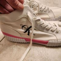 CK Calvin Klein Sneaker Schuhe ovp in gr. 39 weiss Nordrhein-Westfalen - Brühl Vorschau