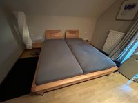 Schlafzimmer Erle, Bett 1,80x2,00, Schrank 2,50m Hessen - Petersberg Vorschau