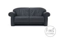 Couch Sofa Zweisitzer Leder schwarz Klassiker Design Nordrhein-Westfalen - Unna Vorschau