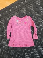 Langarmshirt pink gestreift Pailletten Sterne 98 104 Bayern - Schwarzenbach a d Saale Vorschau