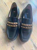 Zara Loafer schwarz gold 39 neu Nordrhein-Westfalen - Solingen Vorschau