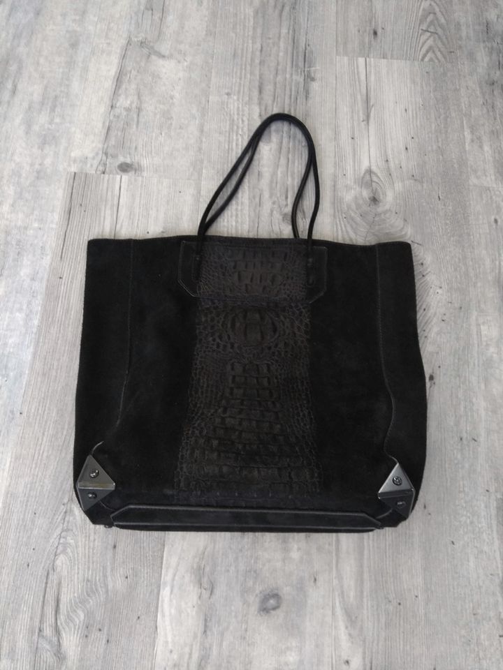 Alexander Wang Prisma Tote Tasche Leder Schwarz in Hamburg