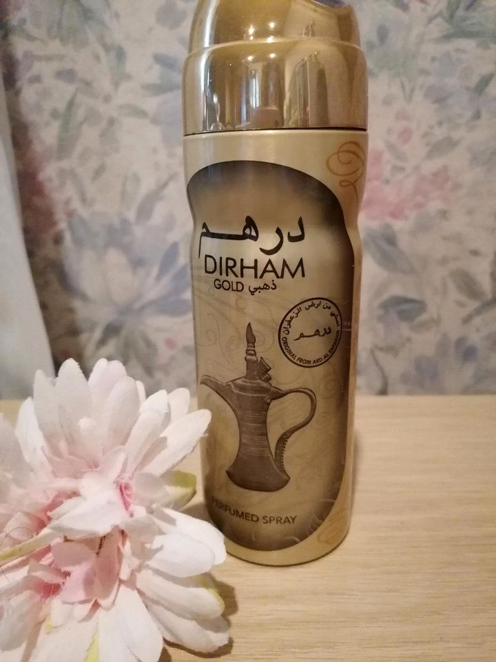 Orientalische Raumspray.. Dirham Gold.. 200ml..Neu in Wesseling