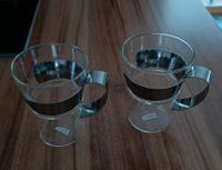 Bodum 2 Stück Kaffeeglas / Teeglas mit Metallgriff, 0.35 Bayern - Unterwössen Vorschau